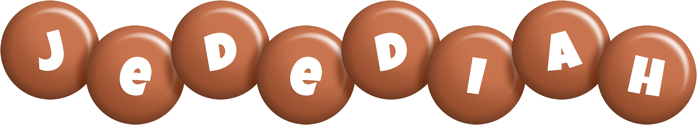Jedediah candy-brown logo