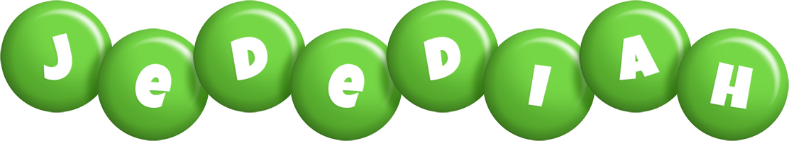 Jedediah candy-green logo