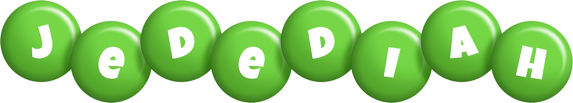 Jedediah candy-green logo