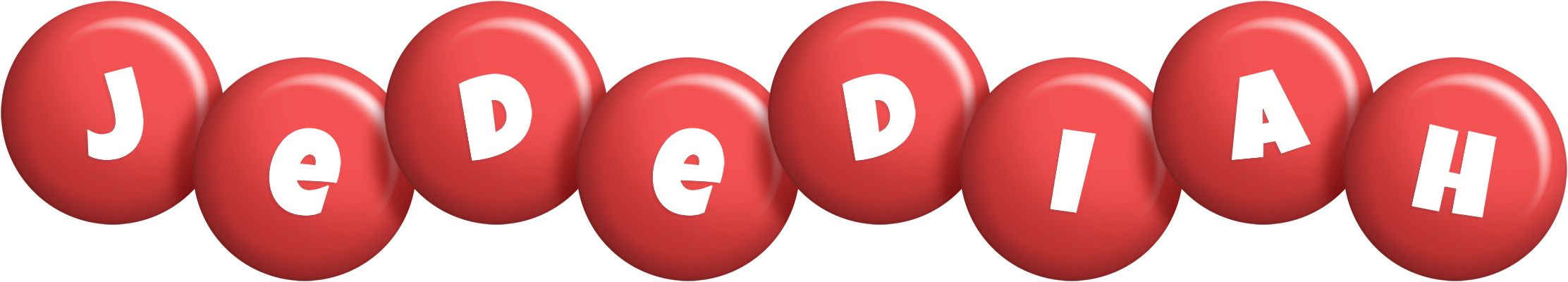 Jedediah candy-red logo