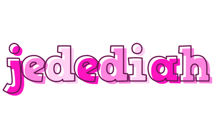 Jedediah hello logo