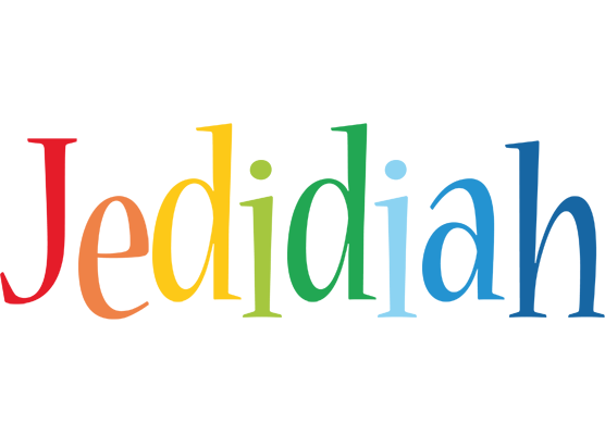 Jedidiah birthday logo