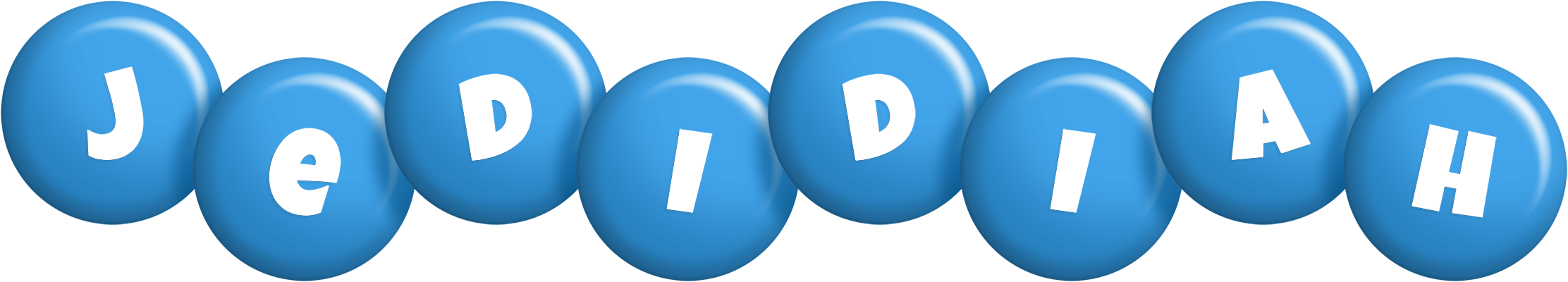 Jedidiah candy-blue logo