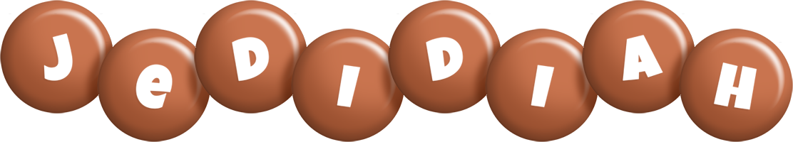 Jedidiah candy-brown logo