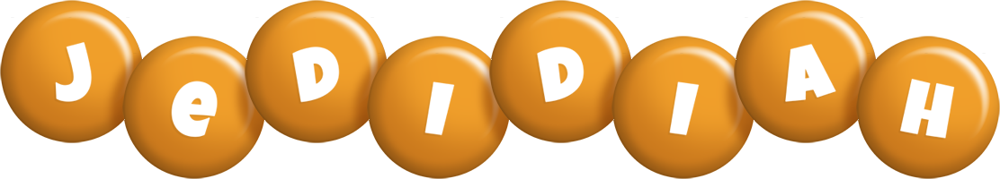 Jedidiah candy-orange logo