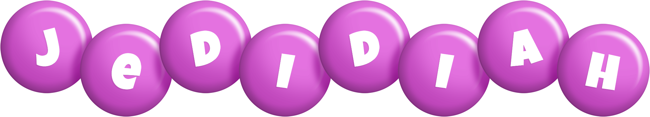 Jedidiah candy-purple logo