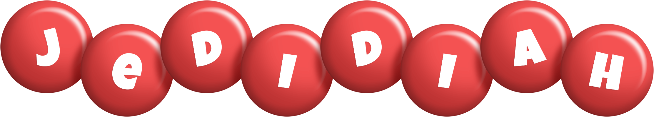 Jedidiah candy-red logo
