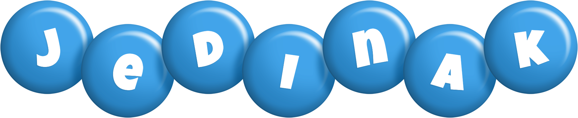 Jedinak candy-blue logo