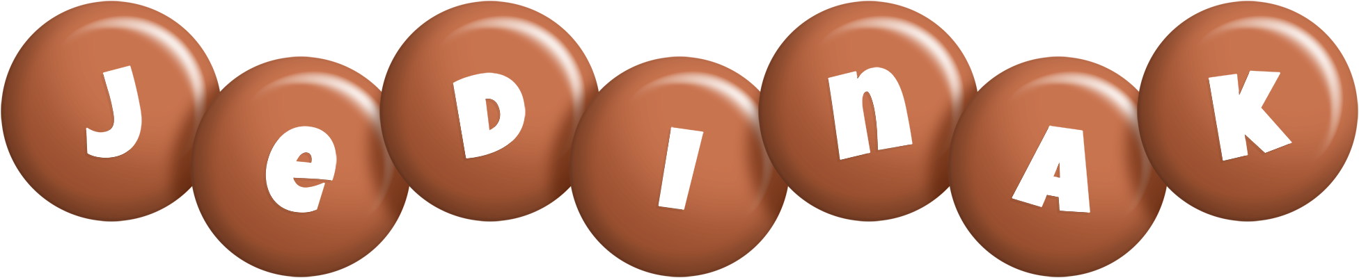 Jedinak candy-brown logo