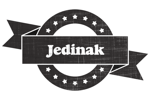 Jedinak grunge logo