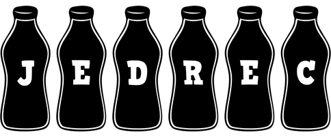 Jedrec bottle logo