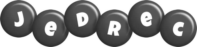 Jedrec candy-black logo