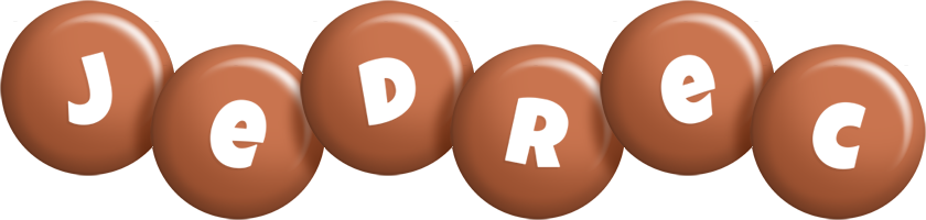 Jedrec candy-brown logo