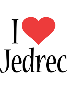 Jedrec i-love logo