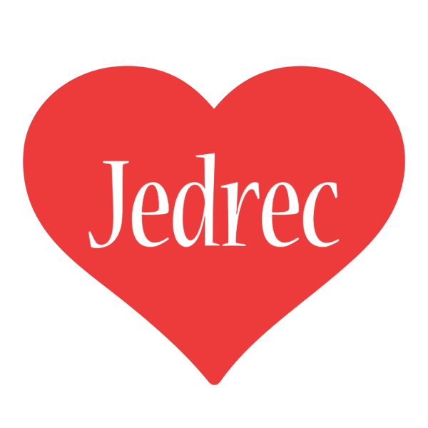 Jedrec love logo