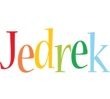 Jedrek birthday logo