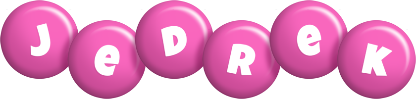 Jedrek candy-pink logo