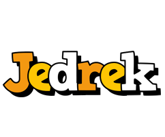 Jedrek cartoon logo