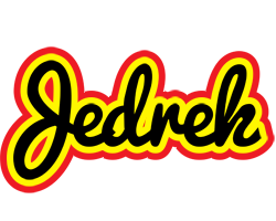 Jedrek flaming logo