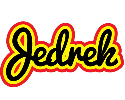 Jedrek flaming logo
