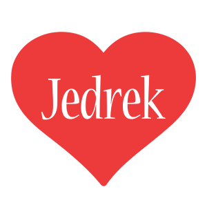 Jedrek love logo