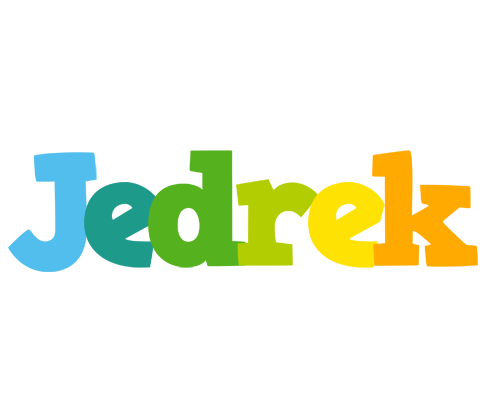 Jedrek rainbows logo