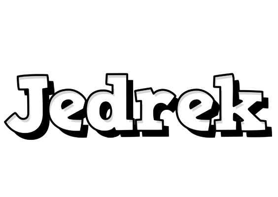 Jedrek snowing logo