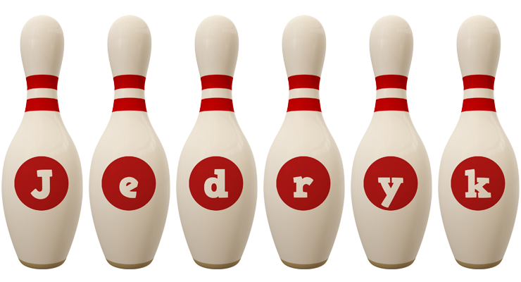 Jedryk bowling-pin logo