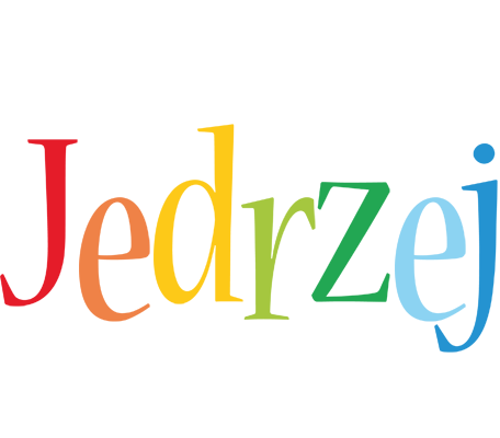 Jedrzej birthday logo