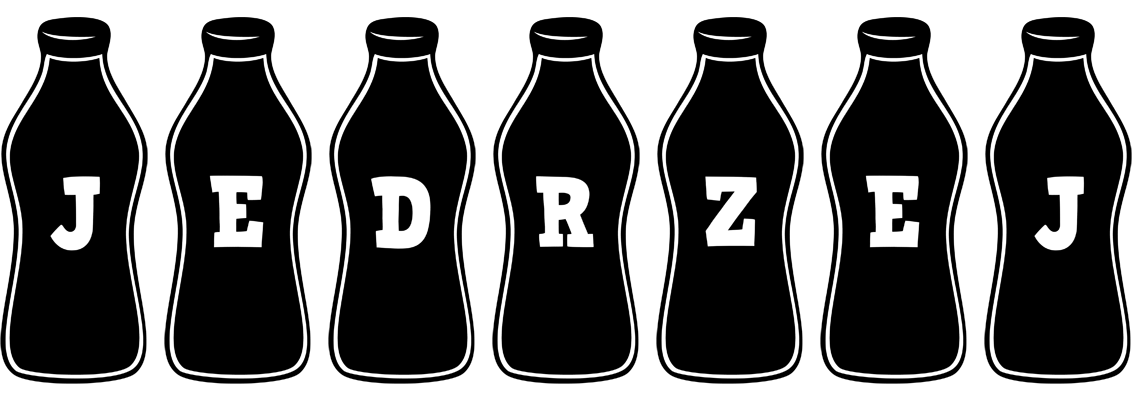 Jedrzej bottle logo