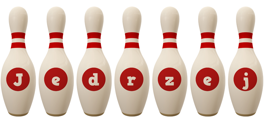 Jedrzej bowling-pin logo