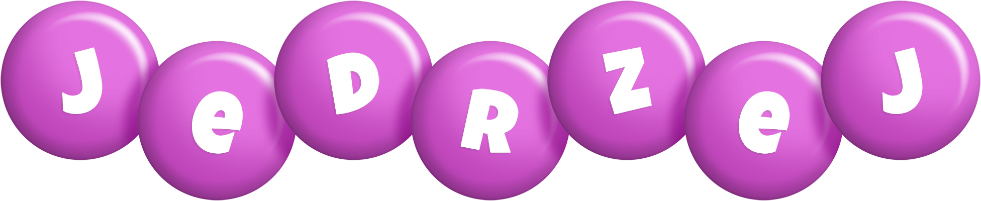 Jedrzej candy-purple logo