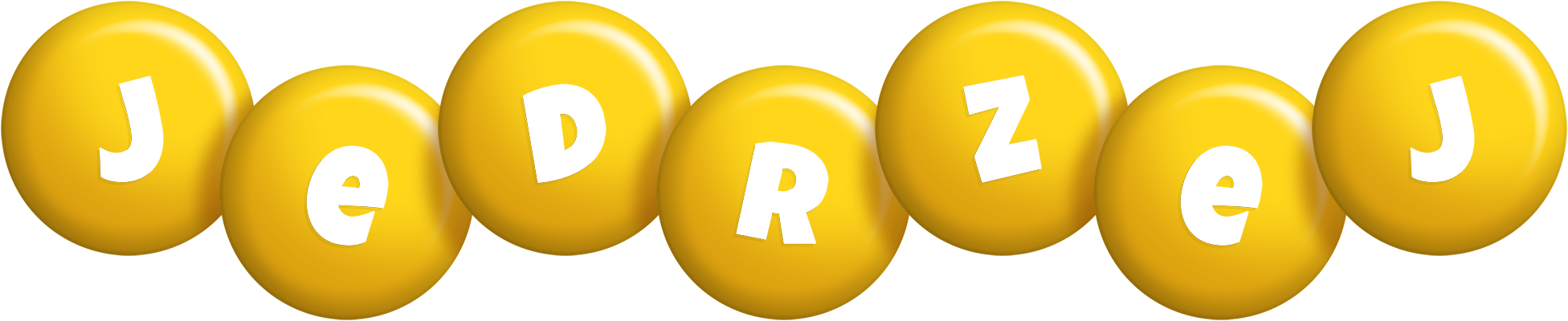 Jedrzej candy-yellow logo