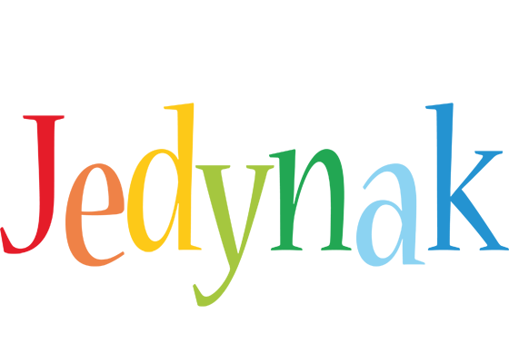 Jedynak birthday logo