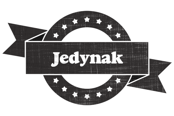 Jedynak grunge logo