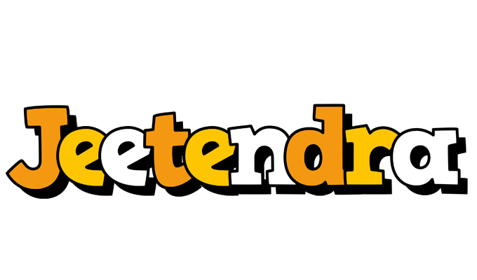 Jeetendra cartoon logo