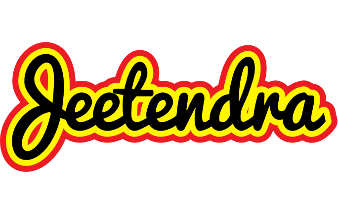Jeetendra flaming logo