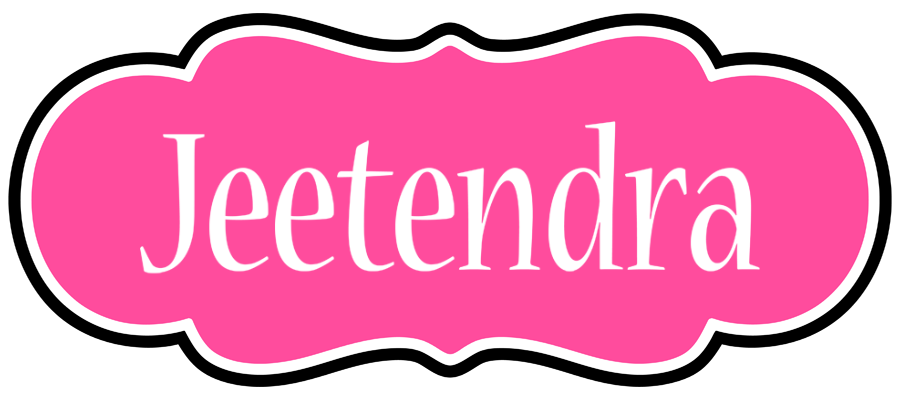 Jeetendra invitation logo