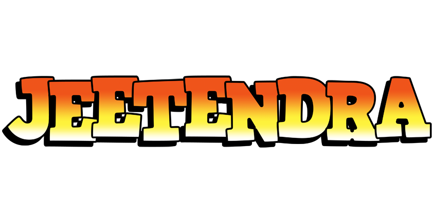 Jeetendra sunset logo