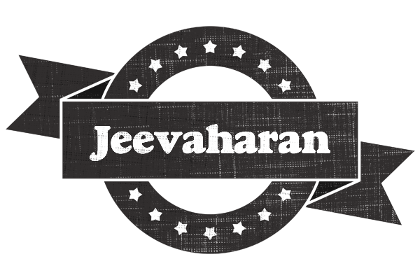 Jeevaharan grunge logo