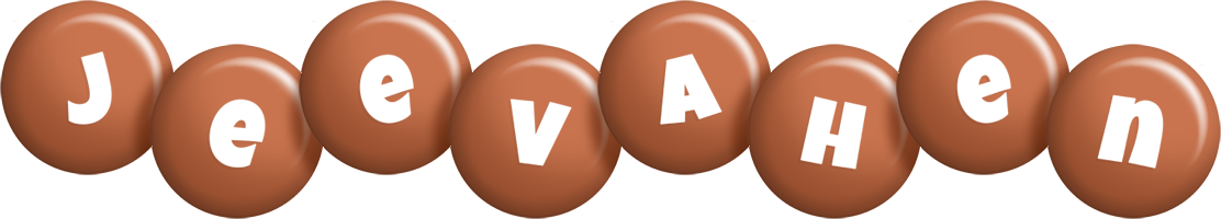 Jeevahen candy-brown logo