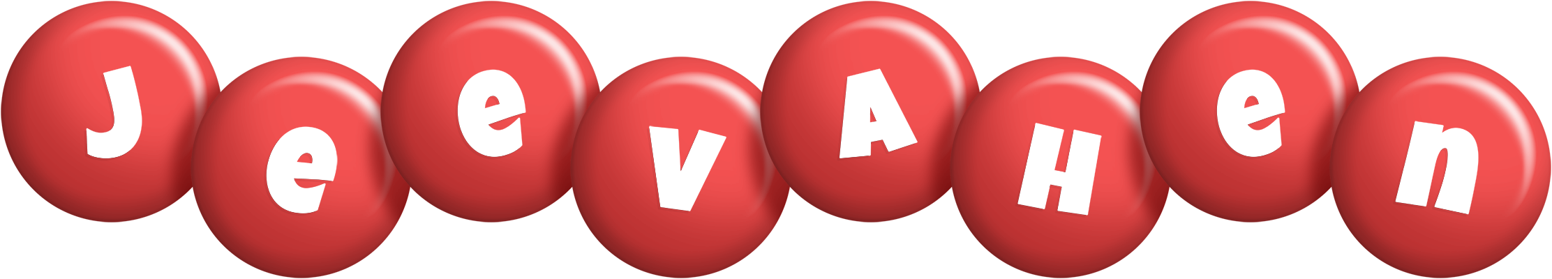 Jeevahen candy-red logo