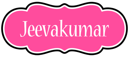 Jeevakumar invitation logo