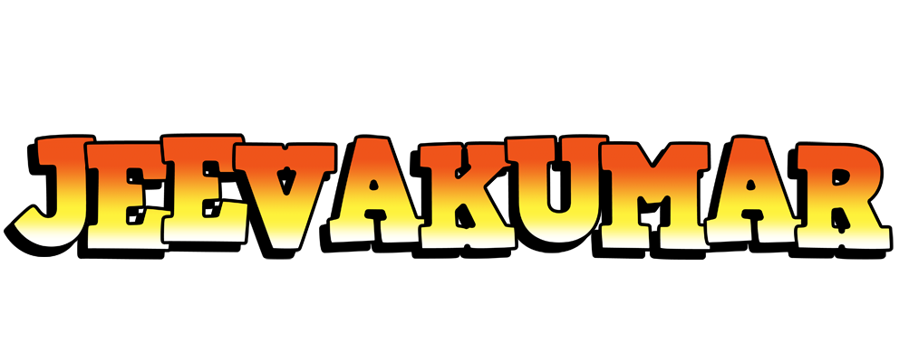 Jeevakumar sunset logo