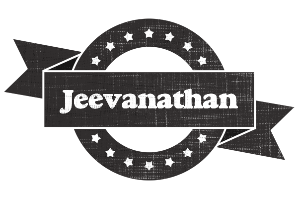 Jeevanathan grunge logo