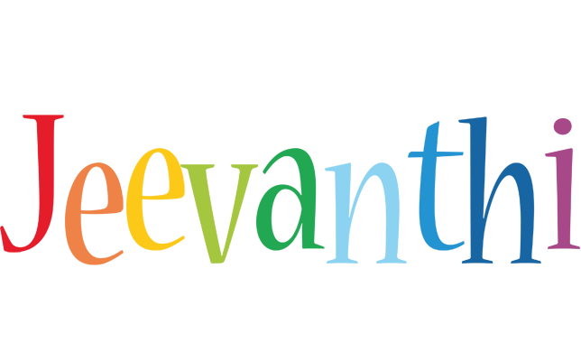 Jeevanthi birthday logo