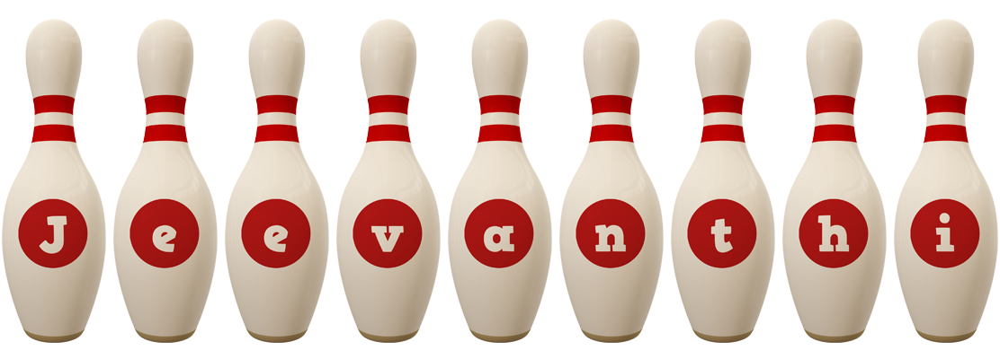 Jeevanthi bowling-pin logo