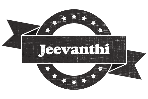 Jeevanthi grunge logo