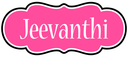 Jeevanthi invitation logo