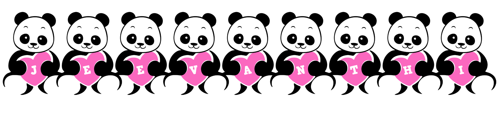 Jeevanthi love-panda logo